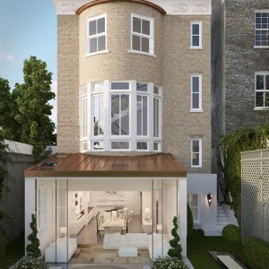 period home extension architectural visual