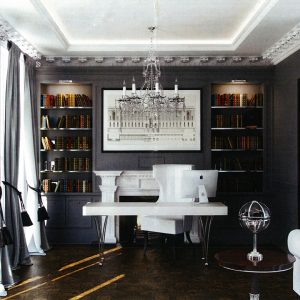 period home interior design study